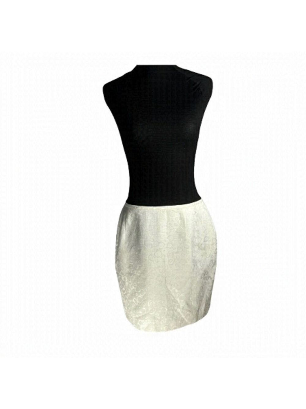 𝅺Vintage Albert Nipon brocade pencil mini skirt size 14